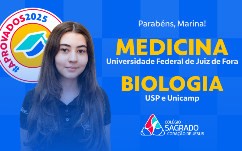 Aprovados 2026: alunos do Sagrado conquistam excelentes resultados no Sisu e nos vestibulares