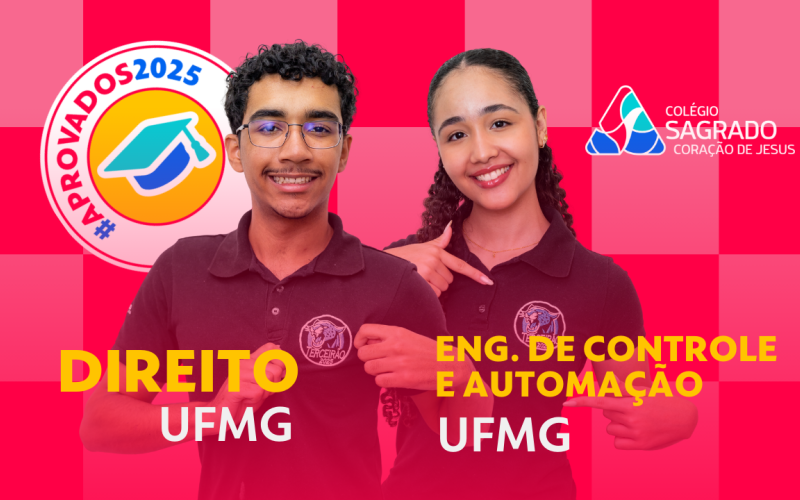 Ex-alunos do terceirão 2025 agora são estudantes da UFMG